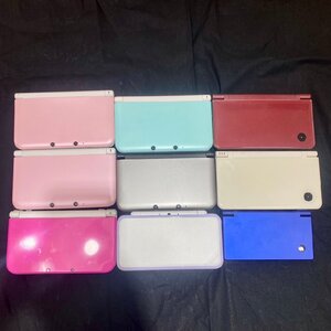 【8HNニュ12003D】1円スタート★稼働品★New3DSLL★3DSLL★DSiLL★2DS★DSi★本体★任天堂★Nintendo★９台まとめ★中古★現状品★