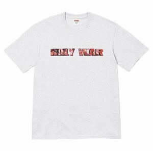 Supreme Holy War Tee 23aw ホーリー ウォー Tシャツ 半袖 M ASH Grey 半袖Tシャツ シュプリーム