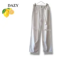 a5297/『DAZY』デニムパンツ ホワイトジーンズ ジーパン シンプル