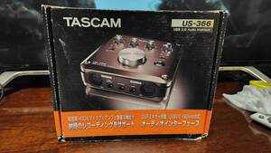 TASCAM タスカム US-366 オーディオインターフェース 未確認★ジャンク★美品