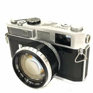 1円 Canon MODEL 7 50mm 1:1.2 レンジファインダー フィルムカメラ 光学機器