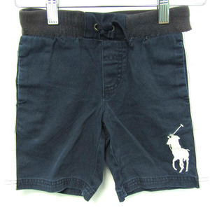 ポロバイラルフローレン ショートパンツ ボトムス ハーフパンツ キッズ 男の子用 4/4T 110/53サイズ ネイビー Ralph Lauren