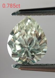 【1/12★安値〜】天然ダイヤモンド ルース 0.785ct L SI2 PS 鑑別 CGL│B1518wz 【ペアシェイプ】 ダイヤ diamond