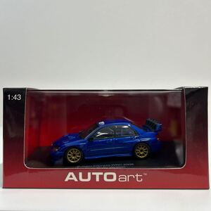 AUTOart 1/43 SUBARU IMPREZA WRC 2008 Plain Body Version オートアート スバル インプレッサ 鷹目 STI WRX Aa ミニカー GG GDA GDB