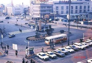 【鉄道写真】国鉄和歌山駅前(和歌山バス，軌道線)[9000364]