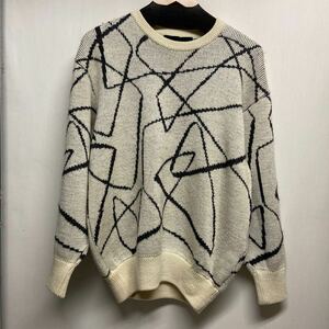 【tricot COMME des GARCONS トリココムデギャルソン】TN-050560 厚手セーター アイボリー ウール 2411oki h