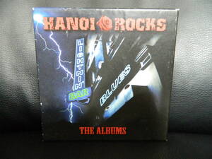 (20) 　HANOI ROCKS　　/　　THE ALBUMS　　輸入盤　 　6枚組　　紙ジャケ、経年の汚れあり　※　1/27から発送です。