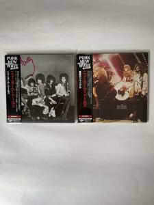 中古紙ジャケット ニューヨーク・ドールズ2タイトル ジョニー・サンダース トッド・ラングレン パンク New York Dolls Johnny Thunders