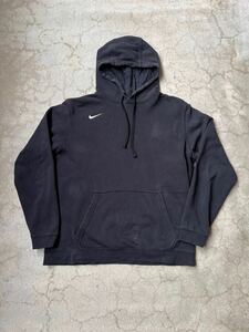 激レア スペシャル 00’s NIKE ナイキ サンフェード ブラック スウェットパーカー L vintage ビンテージ ベルベルジン 