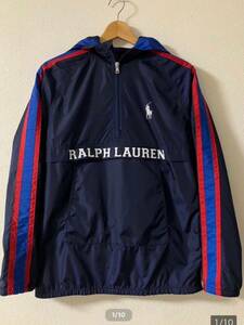 POLO RALPH LAURENラルフローレン　アノラックパーカー　ボーイズXL(18-20)170／88 【美品】