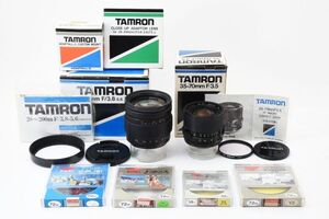 Tamron タムロン 35-70mm F3.5 CF Macro + 28-200mm F3.8-5.6 非球面レンズ キャノンFD用 他 #1132-2