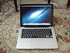 美品 Apple MacBook Pro13-inch A1278/Core2 Duo 2.00GHz/SSD128GB/6GB/13インチ/Mac OS X/AC付属