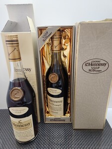 T★未開栓　1円スタート★Hennessy ヘネシー　VSOP スリムボトル　700ml ブランデー　コニャック 2本セット