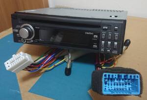 Clarion クラリオン カーオーディオ DB265 PA-2795A CD,AM,FM 1DINサイズ スズキ系ハーネス付き(0010388)