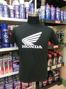 スピード出荷！HONDA/ホンダ/純正/ウイングTシャツ/ブラック/LLサイズ/Tシャツ