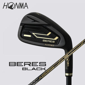 ★☆HONMA　2024　“ BERES BLACK IRON ”　6～11 × ARMRQ FX BLACK(R)　新品☆★