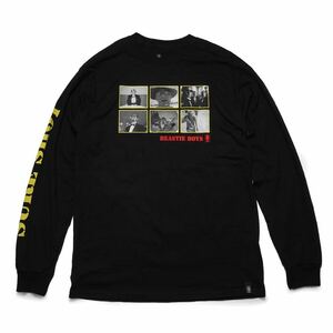 新品 BEASTIE BOYS x GIRL SKATEBORADS L/S Tシャツ M SURE SHOT 長袖 ビースティーボーイズ ガール ロンT