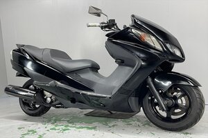 スカイウェイブ250S 売り切り！１円スタート！☆始動動画有☆エンジン好調！CJ43A！2006年！Fマスク！ステップボード！全国配送！福岡佐賀