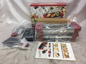 【未使用品】recolte レコルト raclette&Foundue Maker Melt ラクレット&フォンデュメーカー メルト RRF-1(R) カラー：レッド