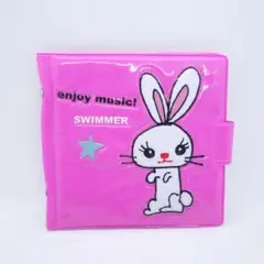 SWIMMER スイマー CDファイル 6枚収納 ピンク うさぎ