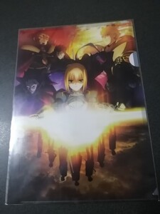 ★Fate/Zero 第四次聖杯戦争展 イベント記念クリアファイル 新品未開封 即決 