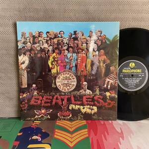 【最初期1G - 3R 】★奇跡的状態！ワイドスパイン - UK Mono Sgt Peppers -Beatles // サージェントペパーズ ★ ビートルズ