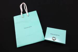 ★【B送900円】731　TIFFANY&Co.　ティファニーアンドコー　オープンハート　ネックレス　ペンダントトップ　シルバー925　ハートモチーフ