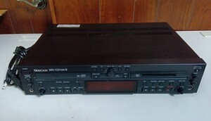 TASCAM CDプレーヤー MDレコーダー MD-CD1MKⅡ タスカム 通電確認済み 2008年製