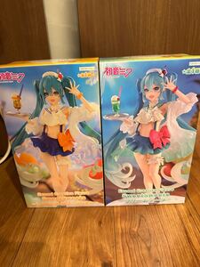 初音ミク Exc∞d Creative Figure SweetSweetsクリームソーダ＆トロピカルジュースver 2点SET