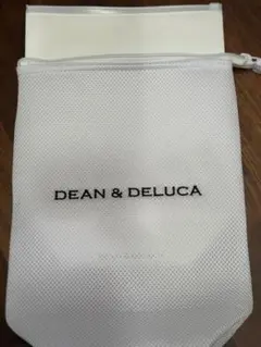 DEAN & DELUCA　 クッションバッグインバッグ　ホワイト Lサイズ