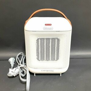 DeLonghi デロンギ セラミックファンヒーター HFX30C11-IW アイボリーホワイト 1150W ハイパワー コンパクト イタリアンデザイン