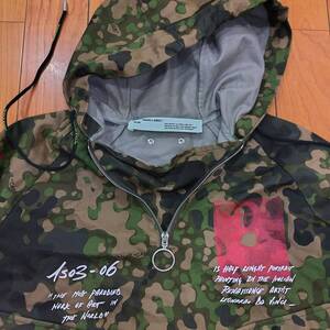 Off-White MONALISA Printing Zipper Hooded Mサイズ カモ×モナリザ ヴァージルアブロー