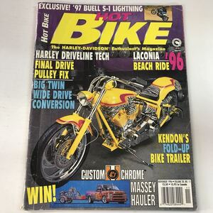 【中古本】ヴィンテージ HOT BIKE 1996 NOVEMBER HARLEY-DAVIDSON ハーレーダビッドソン 洋書