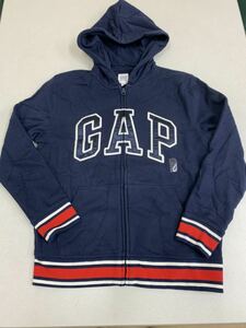 ■ＧＡＰ■新品■ロゴパーカー■１３０■紺■ギャップ■ジップアップ■人気のタイプ■22■1-1