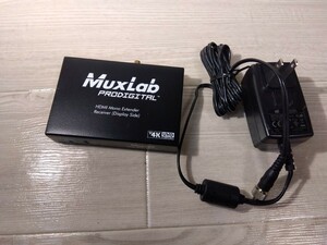 【M534】 MuxLab PRODIGITAL HDMI Mono Extender Receiver Display Side Model 500451 受信機