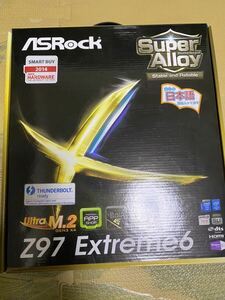 ASRock Z97 EXTREME6 ATX DDR3 1333 LGA 1150 マザーボードPCパーツ