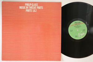 英LP Phillip Glass Music In Twelve Parts Parts 1&2 CA2010 CAROLINE /00260