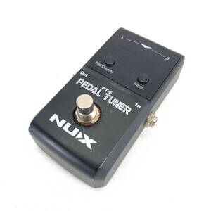 〇中古品〇 NUX ニューエックス エフェクター PEDAL TUNER ペダル チューナー PT-6