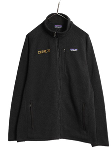 19年製 パタゴニア ベターセーター ジャケット メンズ L / 古着 Patagonia アウトドア フリース フルジップ ブルゾン ニット ハイネック 黒