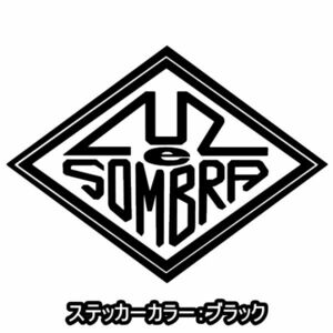 送料0★30cm【LUZeSOMBRA】ルースイソンブラ-ダイヤ型★　サッカー・フットサルステッカー(2)