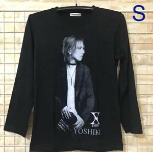 新品 X JAPAN YOSHIKI イラスト ロングTシャツ Sサイズ　エックス ジャパン　長袖 ヨシキ