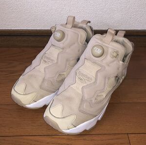 良品 REEBOK INSTA PUMP FURY OG FZ4428 US7 25cm リーボック インスタ ポンプフューリー オリジナル ベージュ ホワイト 白 instapump