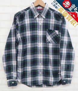 8T4550/未使用品 STUSSY BDチェックシャツ ステューシー