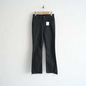 Ron Herman同型お取扱い / MOTHER マザー / Insider Crop Step Fray Denim Pants (Black）デニム 24 / 9910600049 / 2401-0041