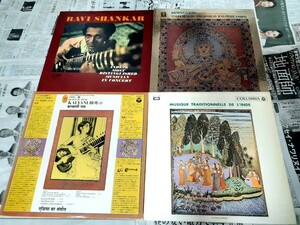 インド音楽LP18枚(赤盤見本盤有)BOX1組まとめて！ラビシャンカールラタマンゲシュカールベンガルのバウルシタールラーガ映画音楽舞踊