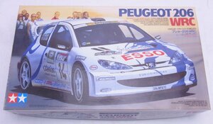 タミヤ☆PEUGEOT プジョー 206WRC ディスプレイモデル☆1/24 スポーツカーシリーズ NO.221☆未組立品 絶版☆K0516951