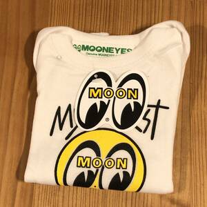 mooneyes ムーンアイズ My First MOON ベビーT Ｔシャツ 70cm ホワイト 白色 普通郵便140円可