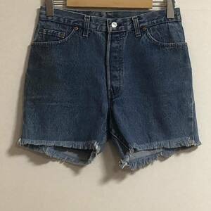 USA製 LEVIS リーバイス 501 デニムパンツ W31 カットオフ ハーフパンツ ショートパンツ 80s 90s アメカジ LVC 50550 zxx