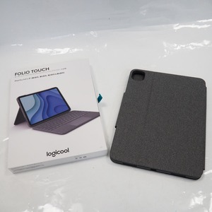 Th555631 ロジクール FOLIO TOUCH iPad pro 11インチ(第1世代、第2世代、第3世代＆第4世代)ケース ik1175BKA グラファイト 美品・中古