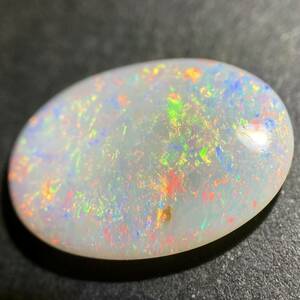 〔天然オパール3.133ct〕 U 15.34×11.02mm ルース 裸石 opal 宝石 ジュエリー jewerly